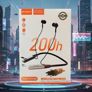 ২০০ ঘন্টার মেসিভ চার্জিং বেকাপের সাথে দূর্দান্ত একটি Wireless Neckband